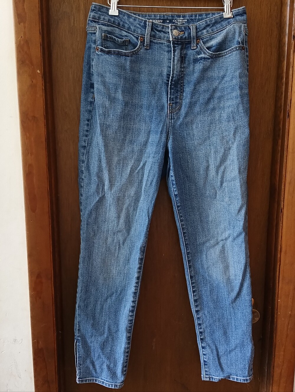 Old Navy O.G. Straight High-Rise Women's Jeans - Light Blue 10
